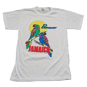 80's/90's Neon Paradise Jamaica Parrotts T shirt